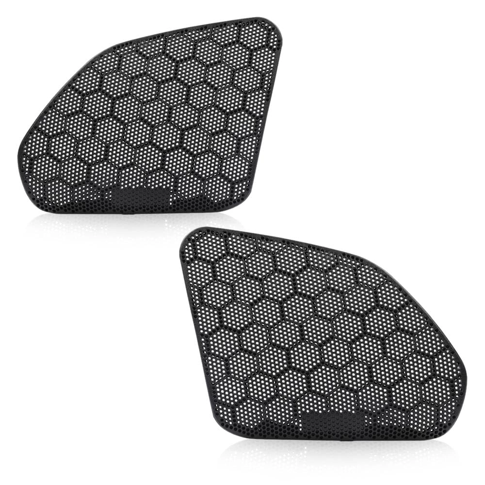 CNNELL Speaker Guard Covers - Compatible with Honda GL1800/A Goldwing 2001-2005 2Pcs Black