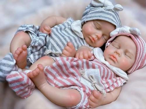 Reborn Baby Doll - 12 inch Vinyl Girl Ages 3+