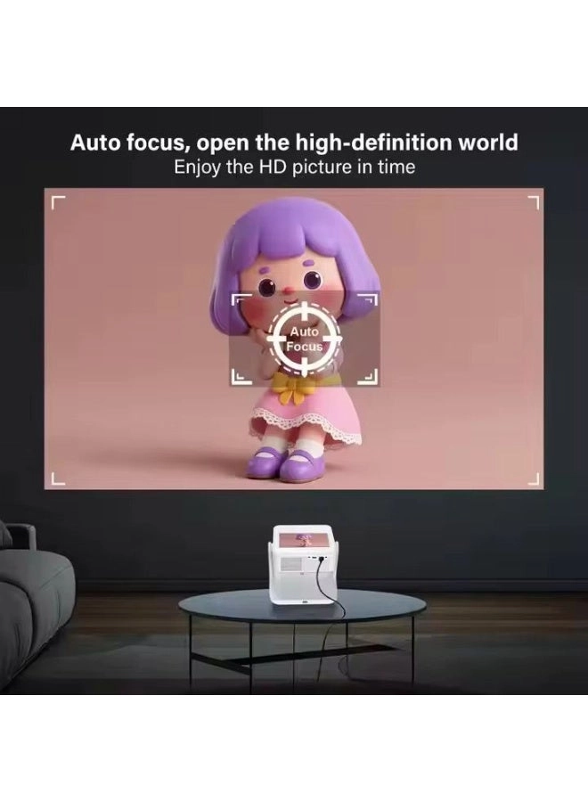 Smart Android 12 Projector Mini Projector with gaming stick 200 ANSI lumens