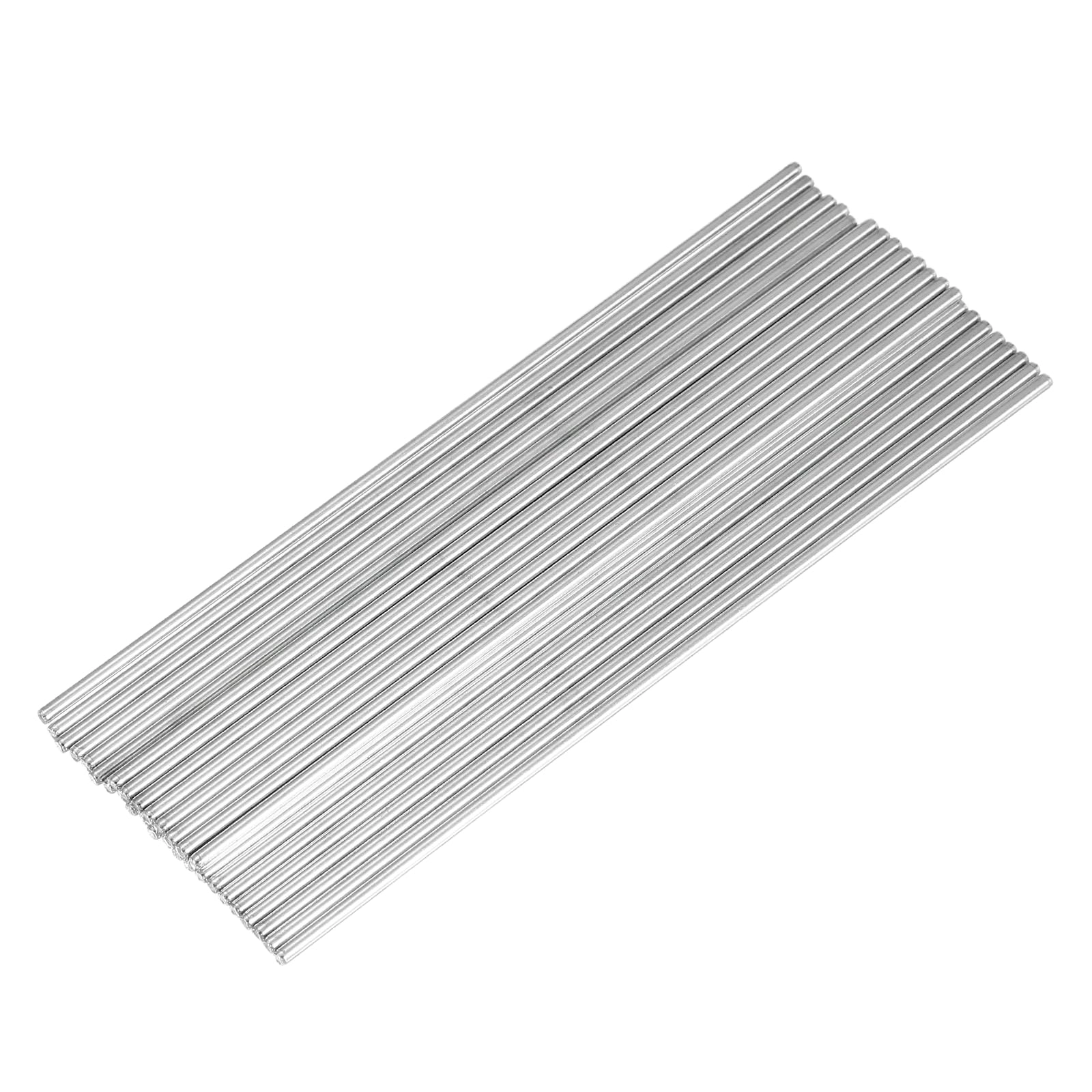 SourcingMap Round Rod Axles - 2 x 120mm 30pcs