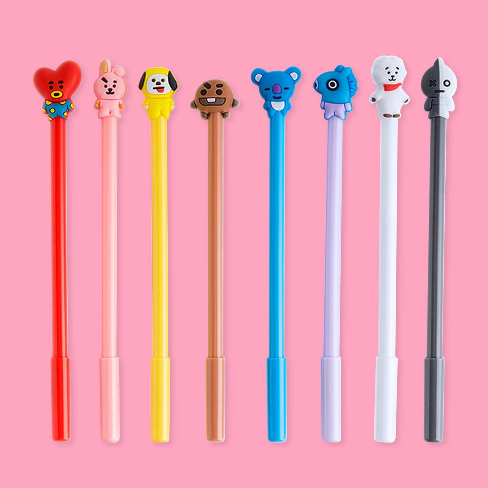 krizjues Animal Pattern Pens - 16 Pcs 0.5mm