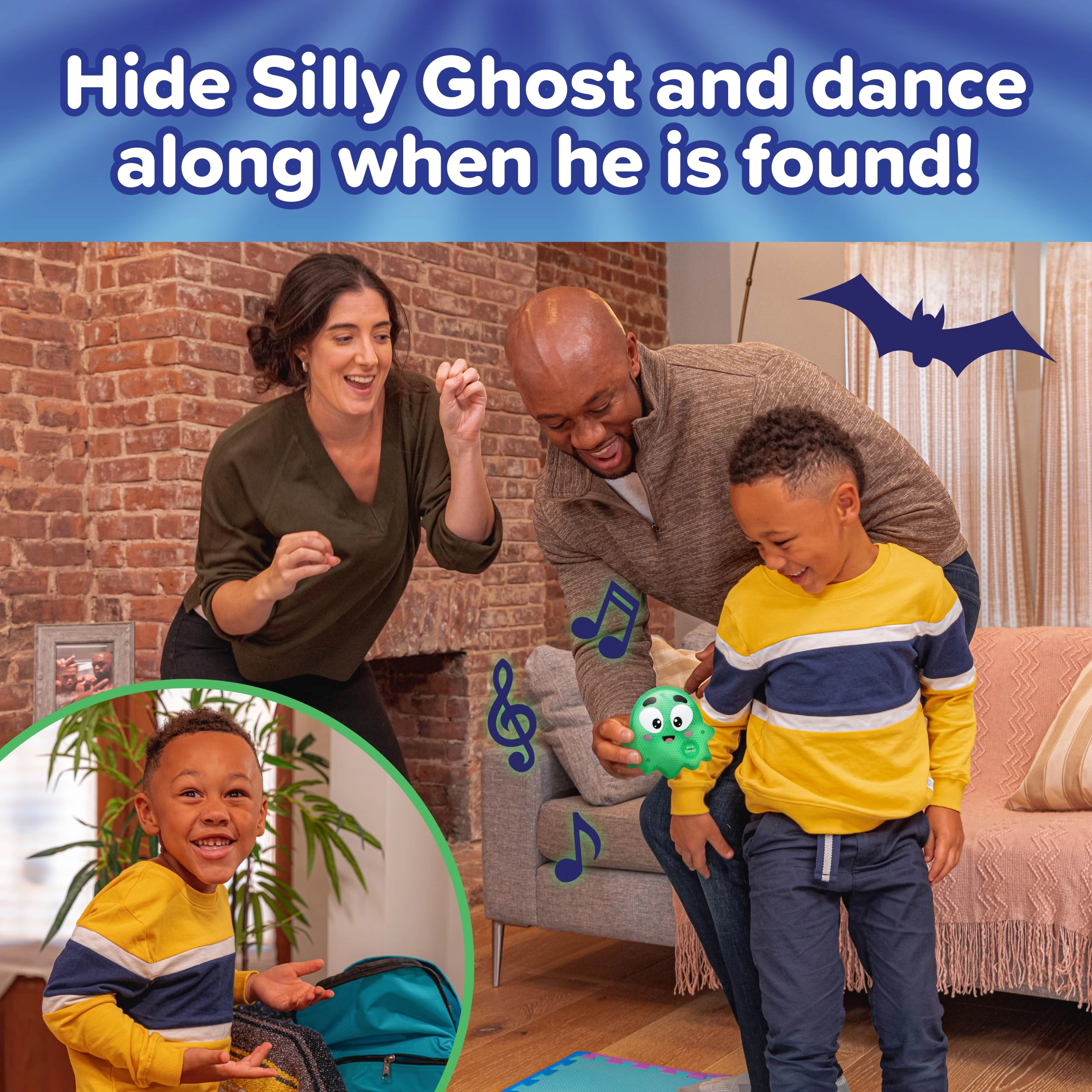 Silly Poopy Hide & Seek Ghost - 3 years+