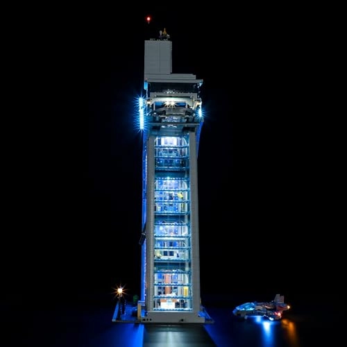 Set of Lights for LEGO 76269 Avengers Tower Building Model - Plastic 3
