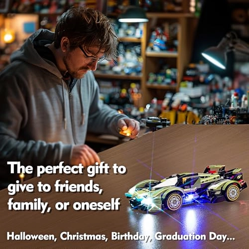 LED Lighting Compatible with Lego 76923 - Lamborghini Lambo V12 Vision GT 76923