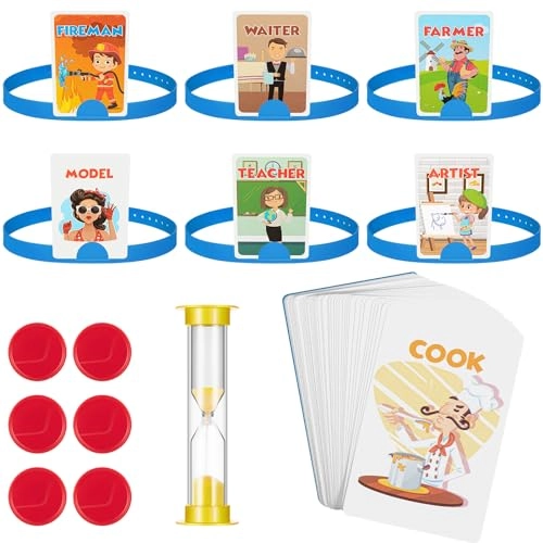 Sumind Headband Game - Heads Up Guessing Game Picture Cards
