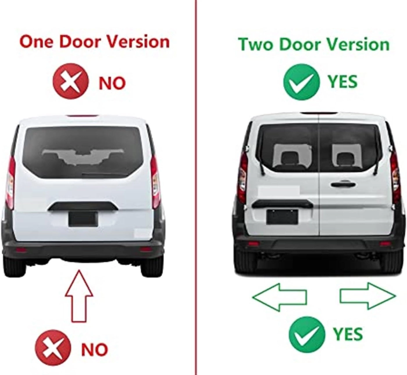 HD 3rd Brake Light Camera - High-resolution Waterproof Compatible with Ford Transit Connect 2014-2017