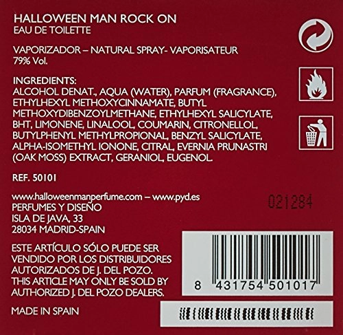 Halloween Man Rock On Eau de Toilette 50 ml