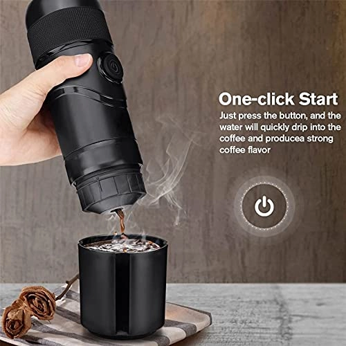 Retro Nostalgia Portable Coffee Makers - 60ml capsule