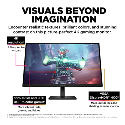 OMEN 27k - 27 Inches 3840 x 2160 Pixels