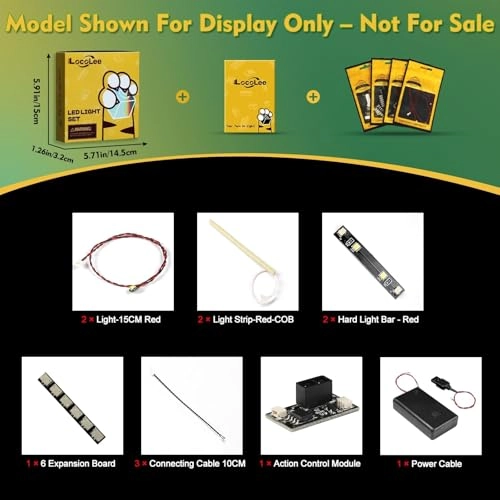 Light kit Compatible with Sauron's Helmet - Light Control Version LED