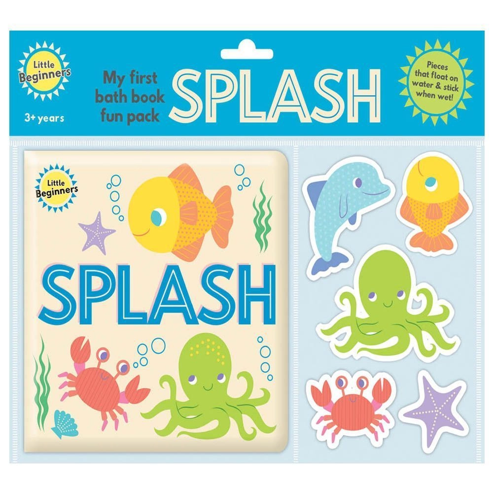Edu Fun Splash Bath Time Activity Book - 3+ Multi Colour