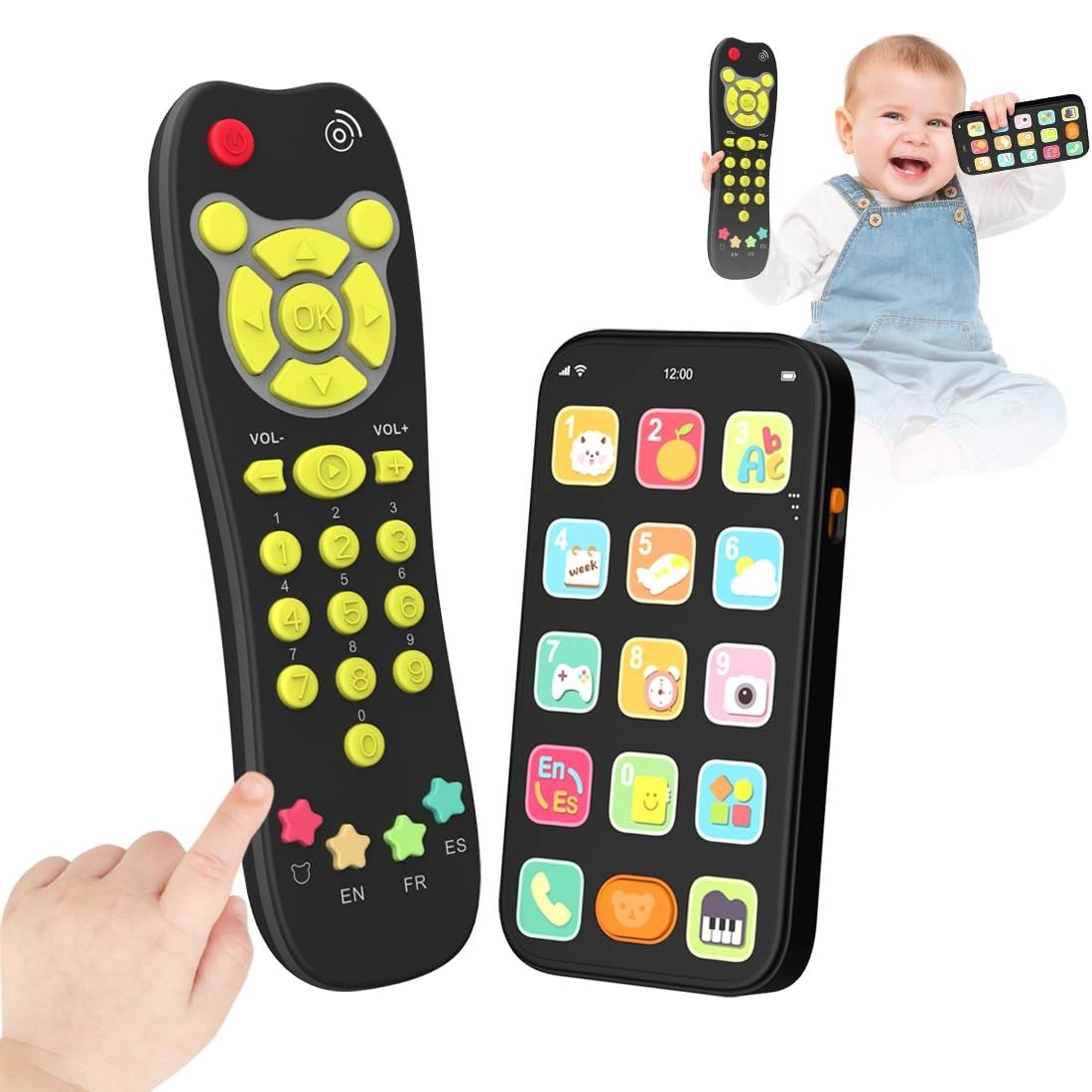 kaluya Toy Phone Baby Remote Control Toy Set - 6m+ 1 pieces