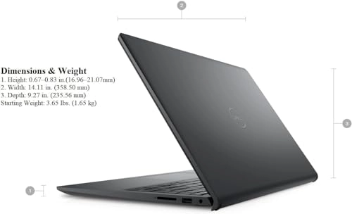 Inspiron 15 3520 3520-INS-0122-SLV - 15.6'' Core i5-1235U 8GB DDR4 256GB SSD