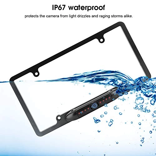 License Plate Camera - Enhanced Night Vision 733 x 493 Pixels