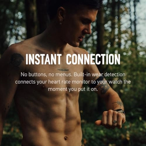 Heart Rate Monitor - 38 Hours Battery Life Bluetooth Connects up to 3 Devices