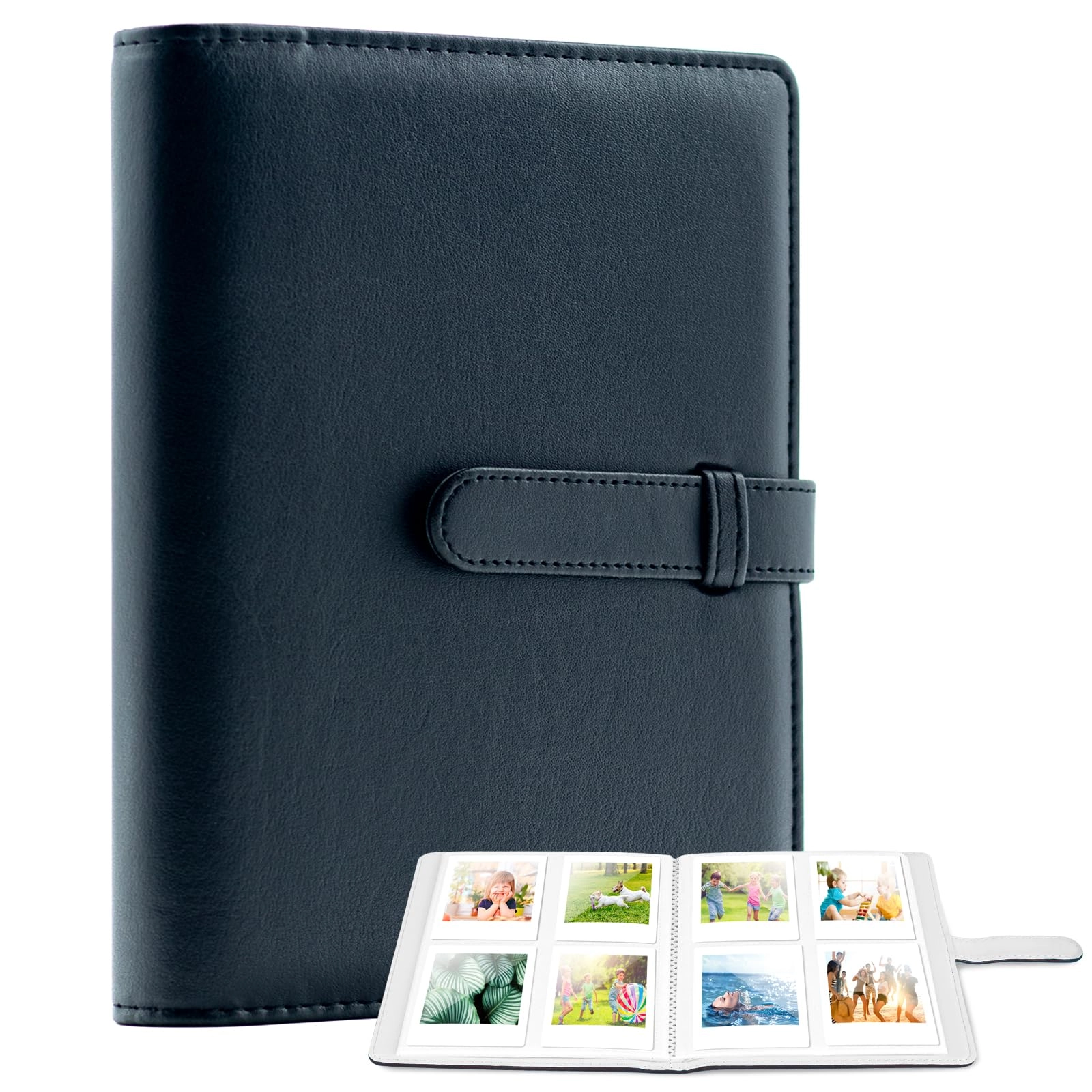 Ablus Mini Photo Album - for Fujifilm Instax Mini Camera, Polaroid Snap, Z2300, SocialMatic Instant Cameras & Zip Instant Printer