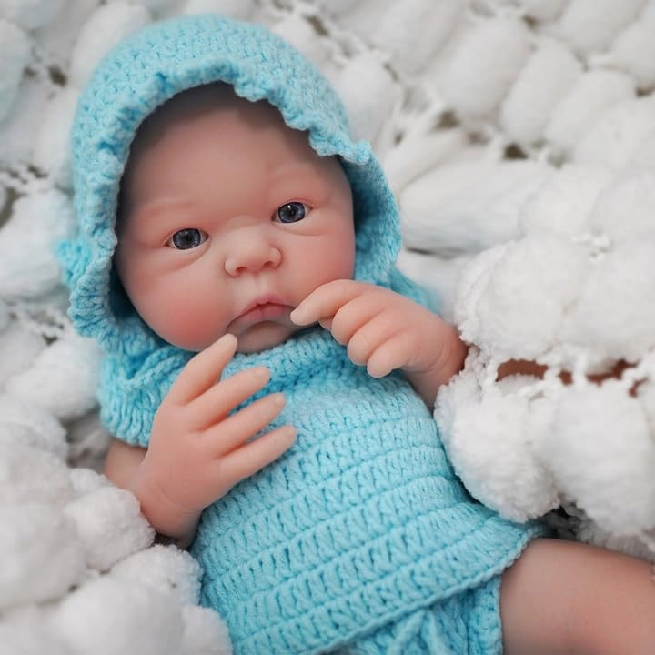 Reborn Baby Doll - 12" Silicone Boy Ages 3+