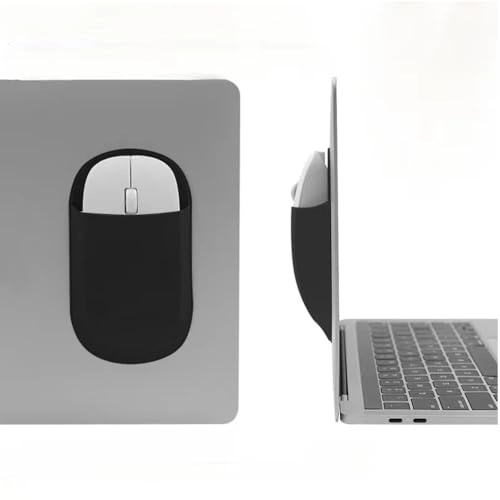 Stick-On Laptop Mouse Holder