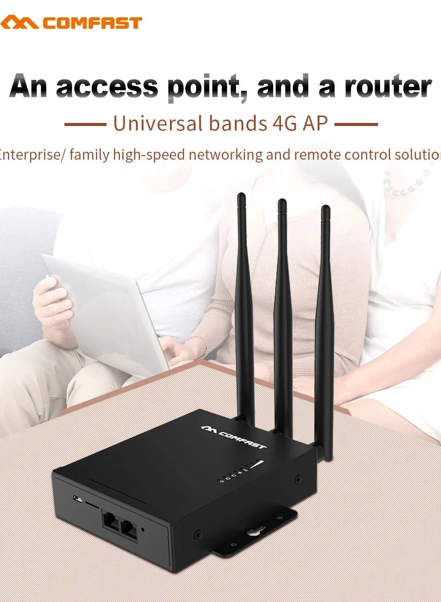 comfast CF-E7 - 2.4G 300Mbps LTE Cat4 150Mbps
