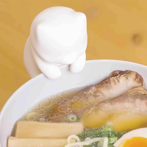 Mini Food Cooling Fan - Cat-Shaped 3.14" USB-C Rechargeable Waterproof