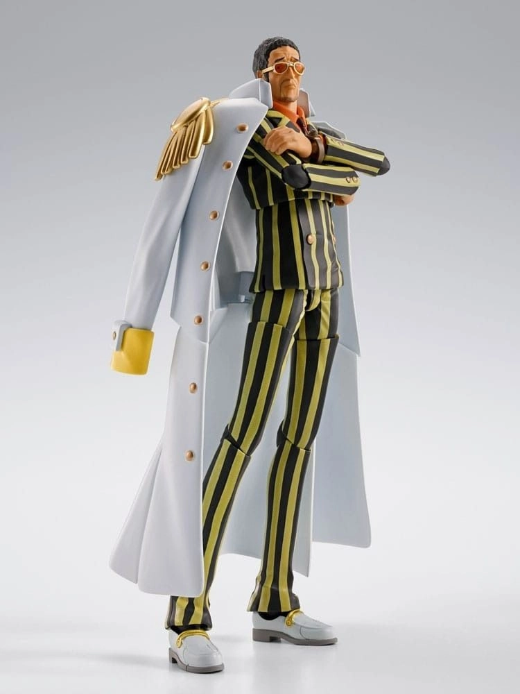 BANDAI TAMASHII NATIONS Borsalino - One Piece S.H.Figuarts Future Island Egghead (20 cm)