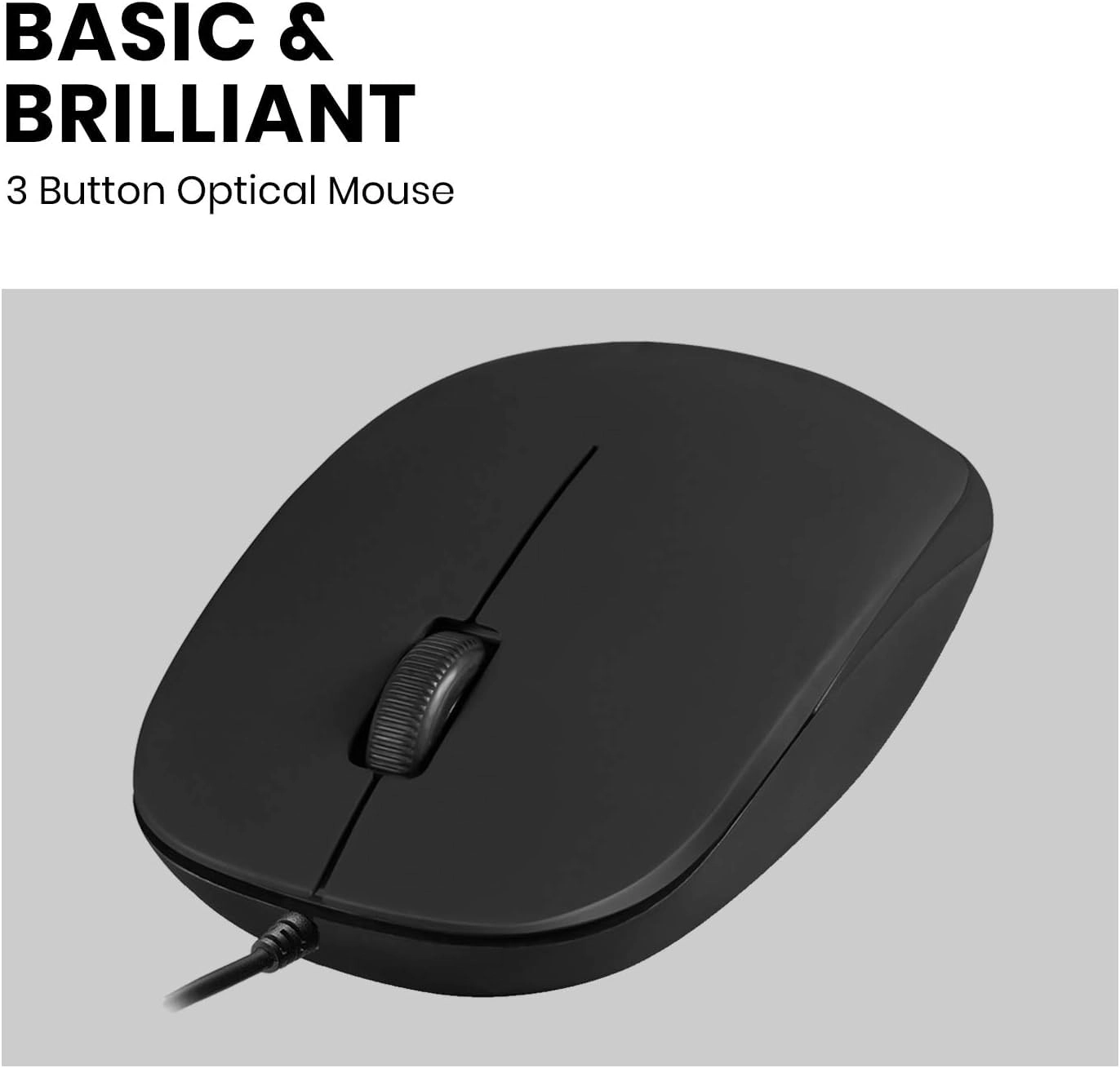 PERIMICE-201C Wired Optical Mouse - USB