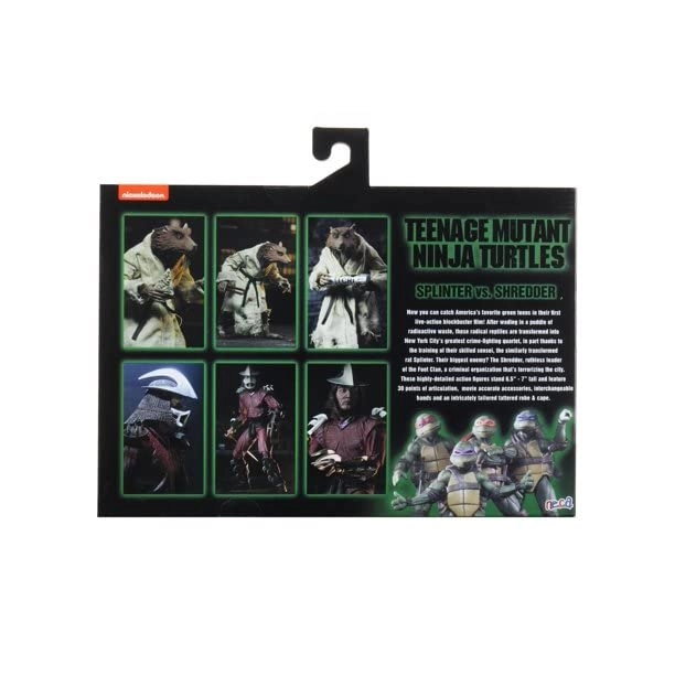 Splinter + Shredder - 1990 Movie