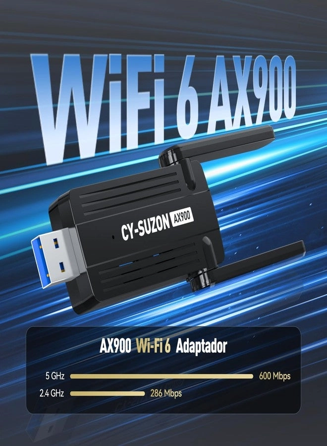 AX900 - 5GHz/2.4GHz Dual Band USB WiFi 6