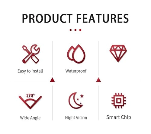 Brake Light Reverse Camera - Night vision Wire