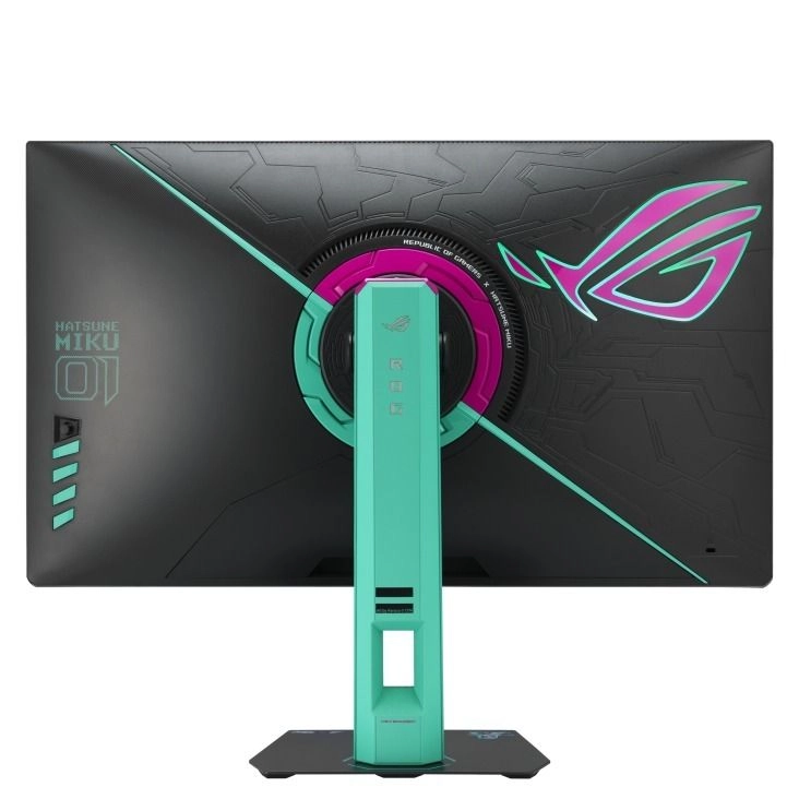 ROG x Hatsune Miku Gaming PC - 9950X3D 64GB 2TB + ROG Strix XG27ACMEG-G - 27-inch QHD + ROG Strix Arion - 2TB + ROG T-Shirt