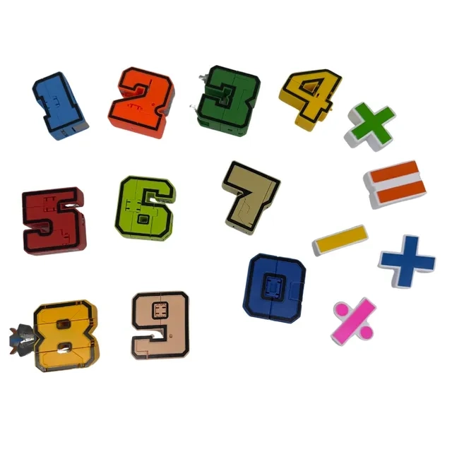 Transforming Numbers And Signs - 3+