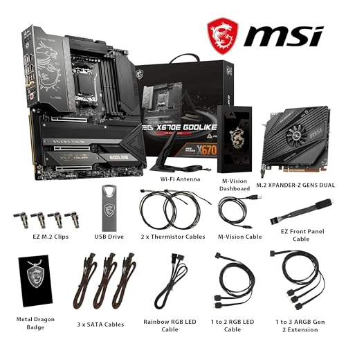 MEG X670E GODLIKE - Socket AM5 DDR5