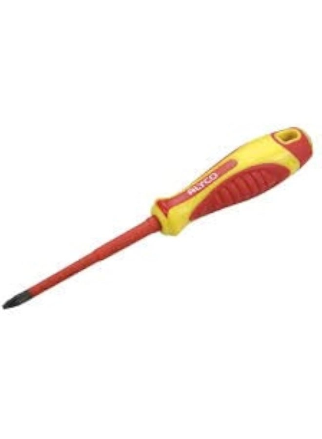 TOLSEN PZ2 Insulated Pozidriv Screwdriver PZ2 x 100mm