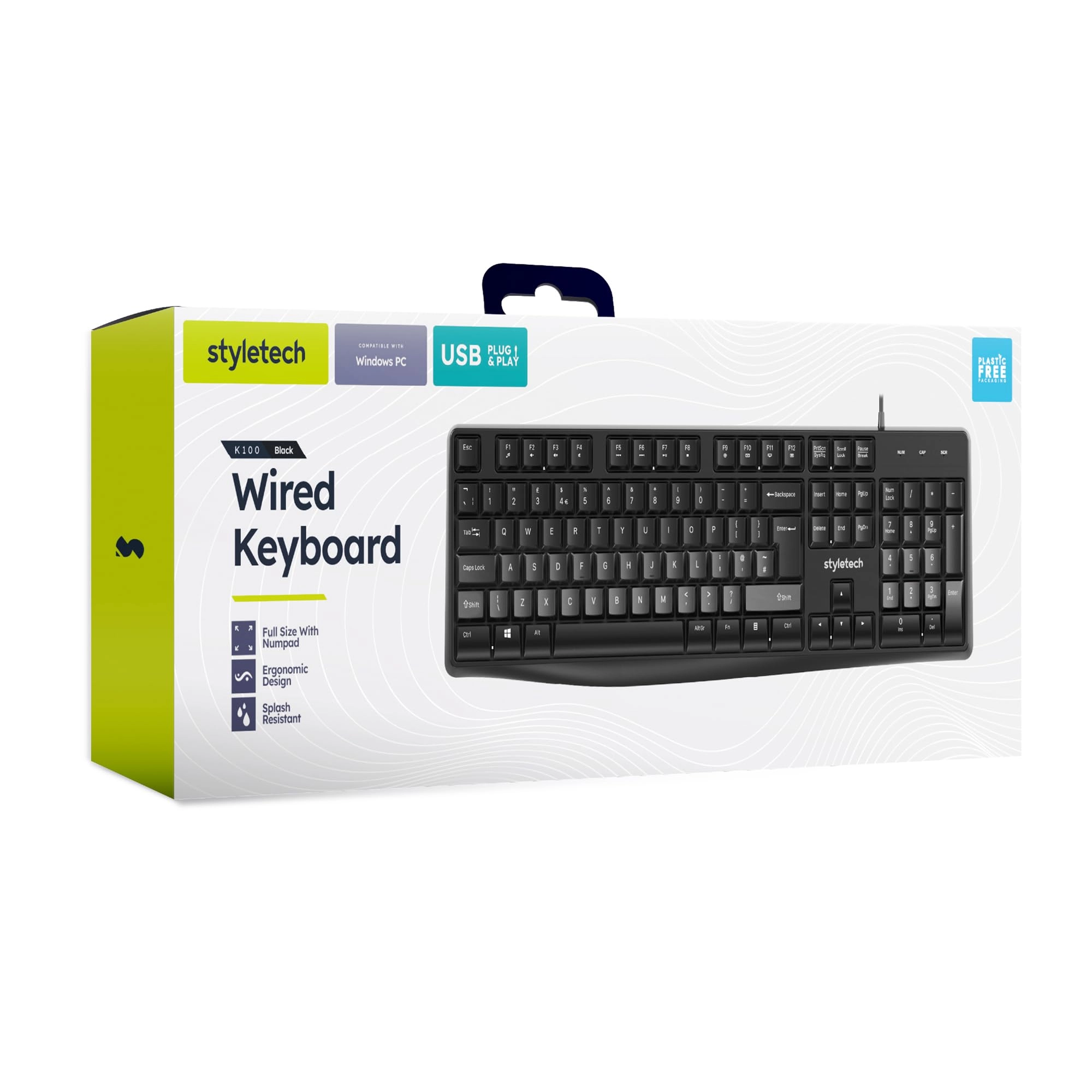 ABP Technology STY-K100 - QWERTY Wired