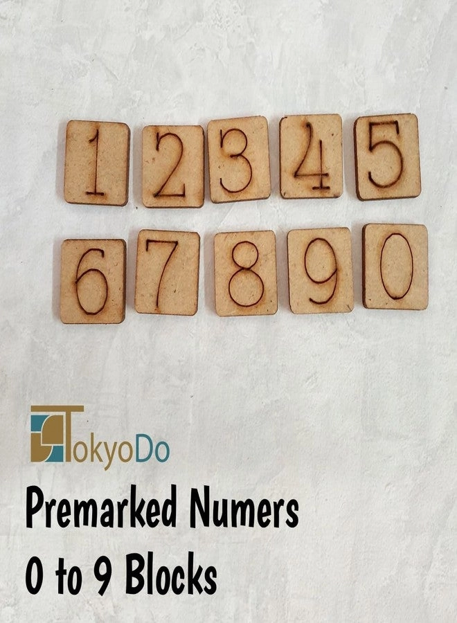 Montessori Wooden Number Puzzle