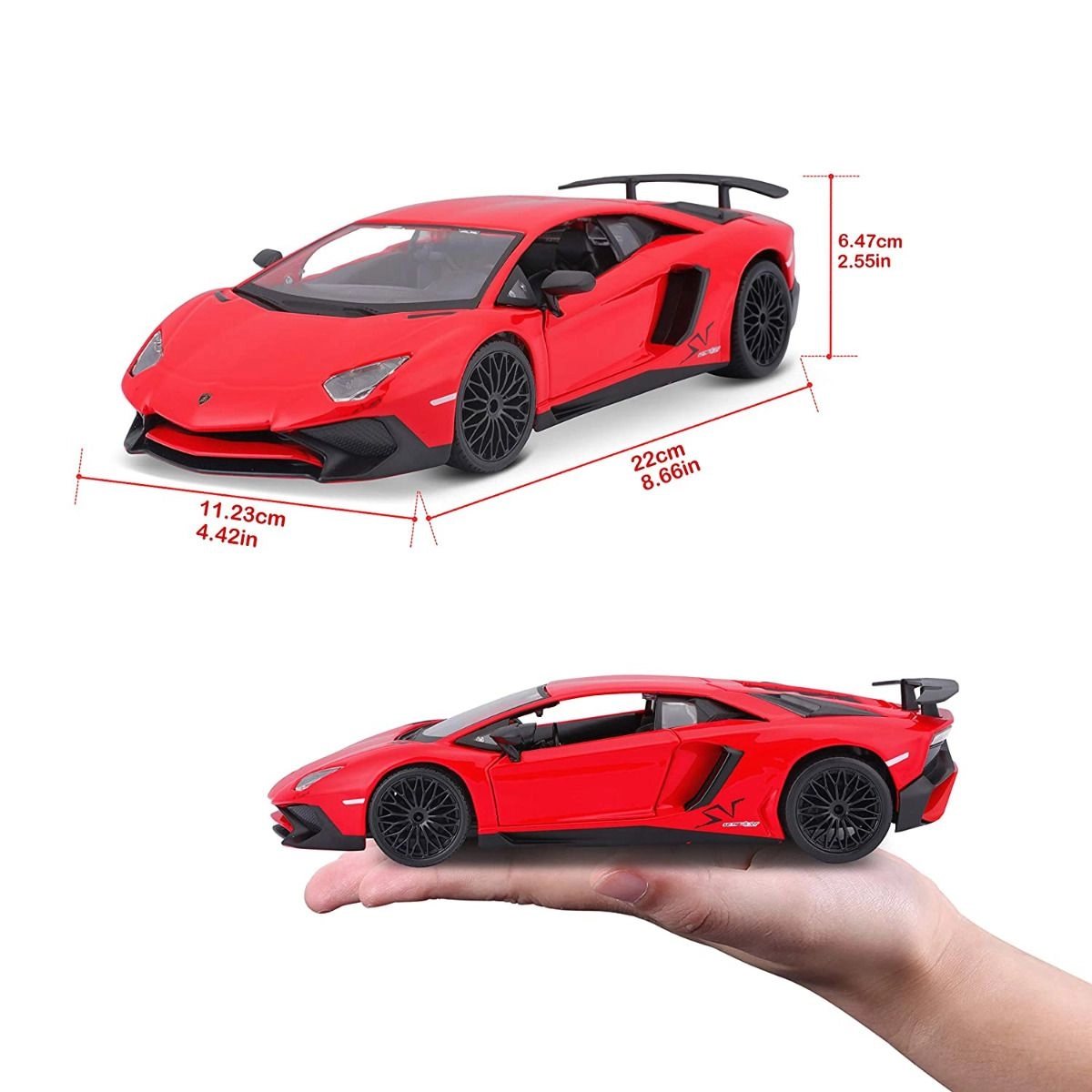Lamborghini Aventador Lp750-4 Sv - 1:24