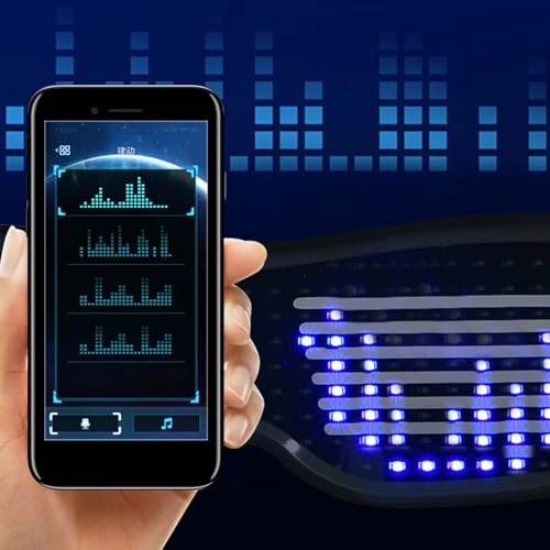 LED Glasses - Bluetooth App Control 31 Patterns Rechargeable