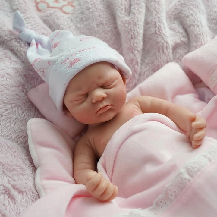 Reborn Baby Doll - 12" Silicone Boy Ages 3+