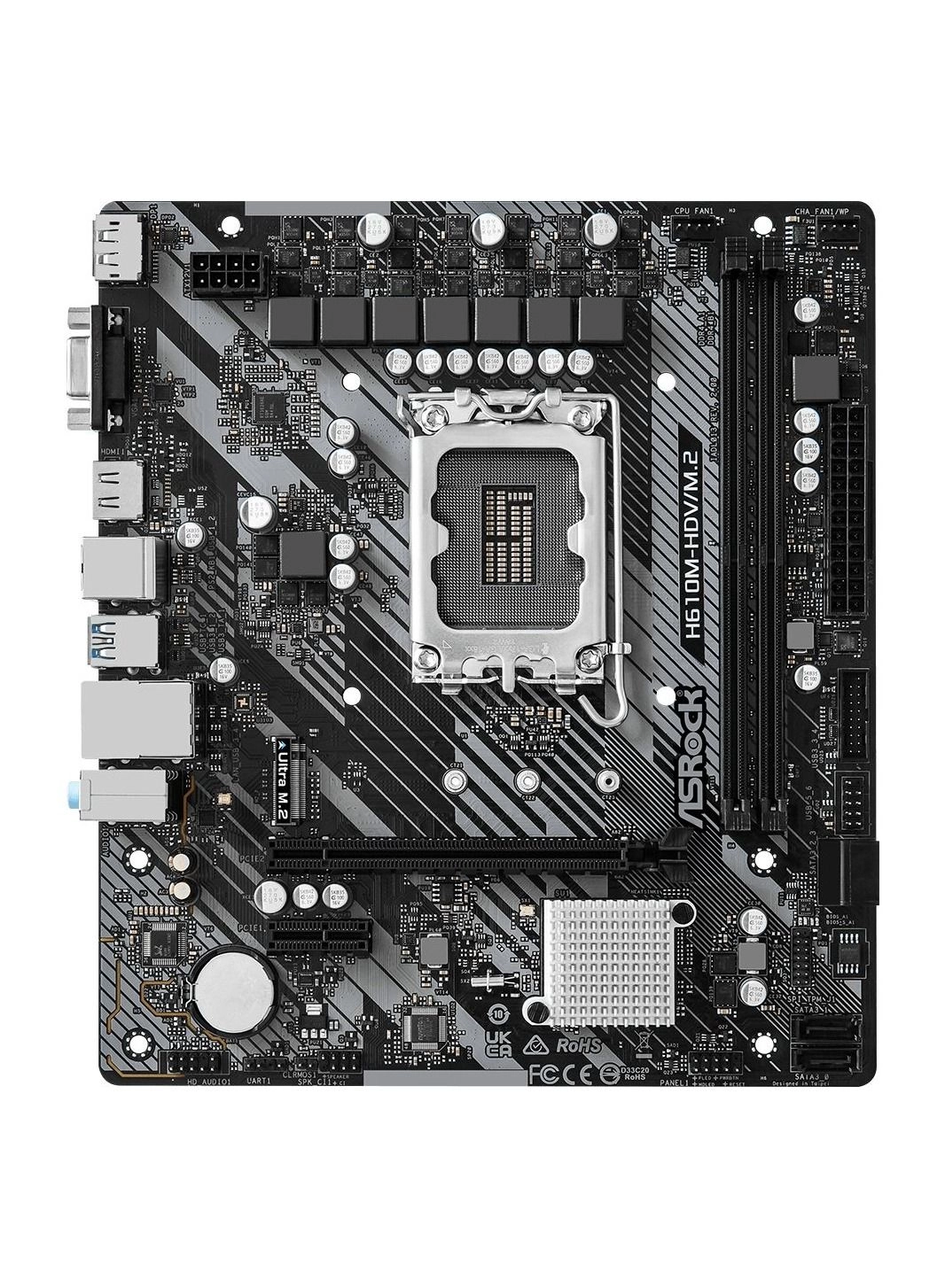 H610M-HVS/M.2 R2.0 - M-ATX LGA1700
