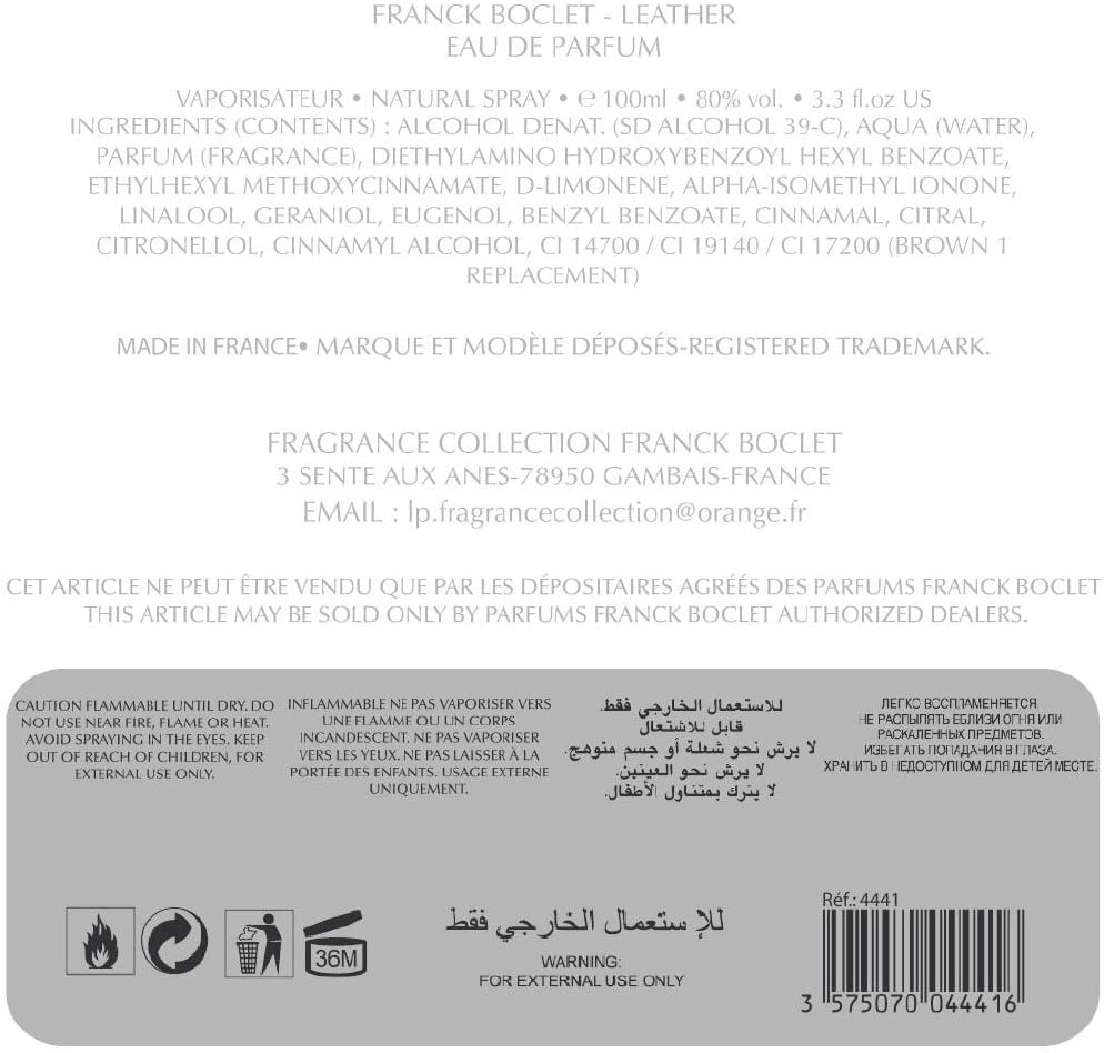 Leather White Eau de Parfum - 100 ml