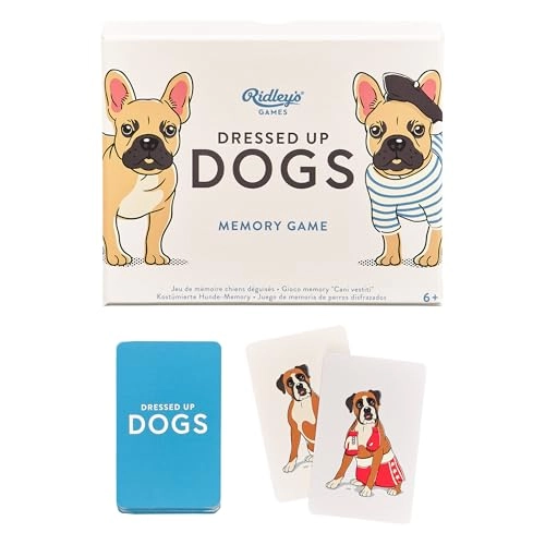 Dressed Up Dogs Memory Game - 6 years + 50 pieces