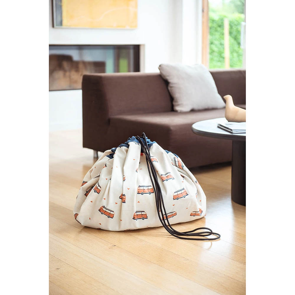 Playmat & Storage Bag - L.A. Road Map Suitable for 3 years and above