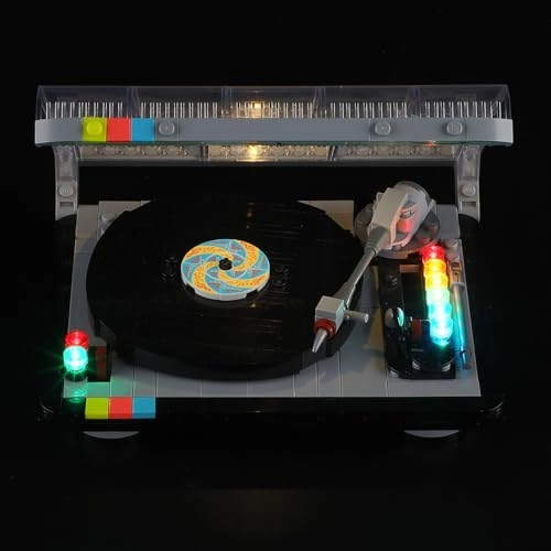 Light Kit for LEGO 40699 Retro Record Player - Plastic
