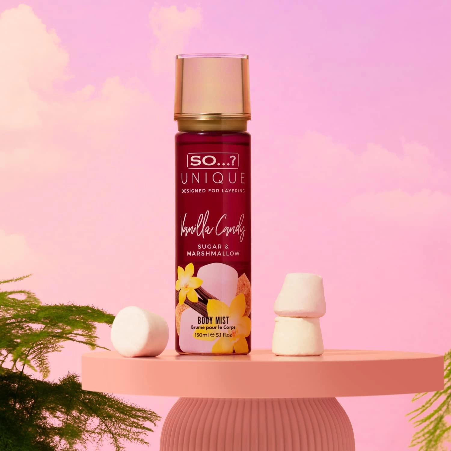 Unique Mini Mist Womens Gift Set - Body Mist 4 x 50ml.