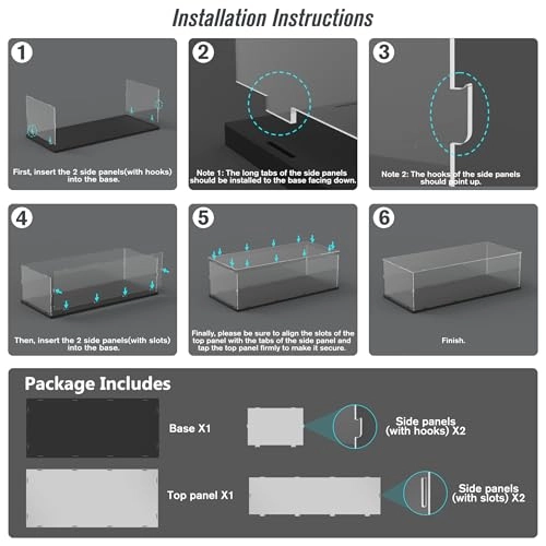 Acrylic Display Case - 1 Lego F1