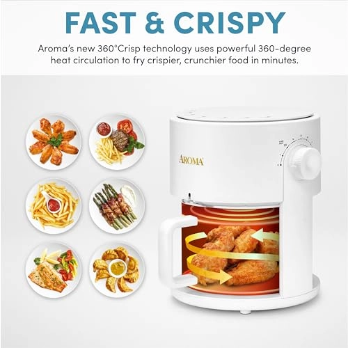 Glass Air Fryer and Countertop Convection Oven