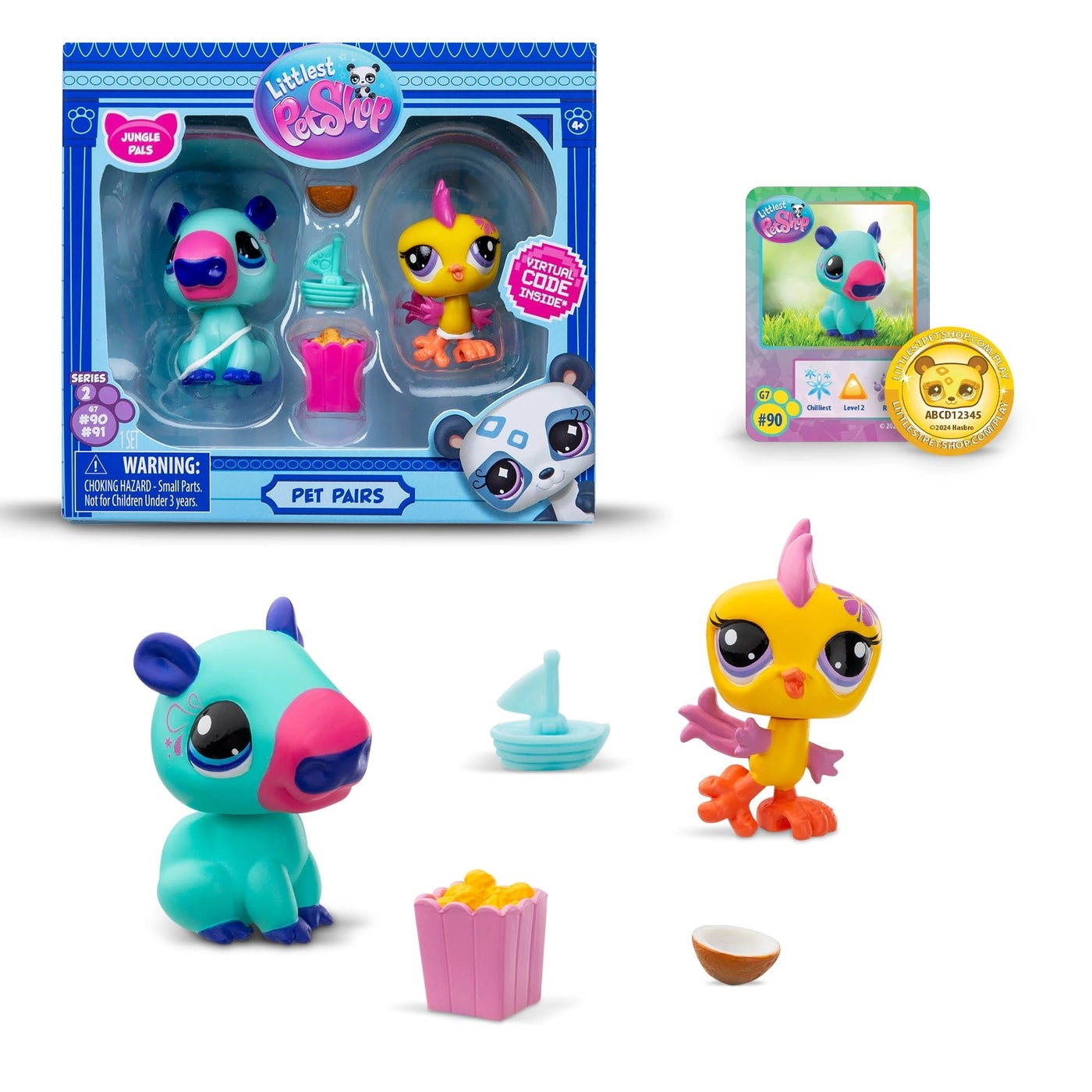 Littlest Pet Shop Pet Pairs 2 pcs