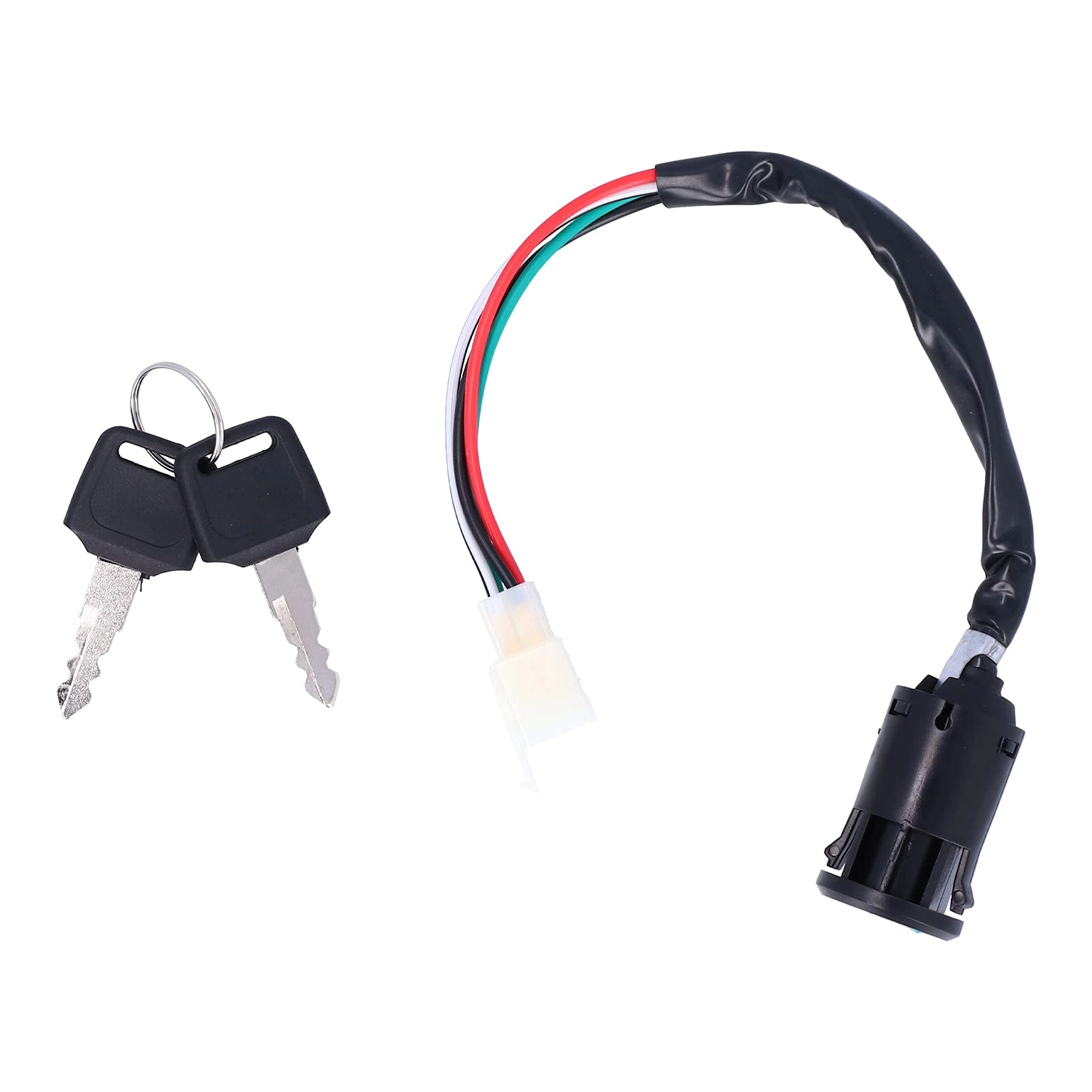 EBTOOLS Ignition Switch - 4 Wire 2 Keys