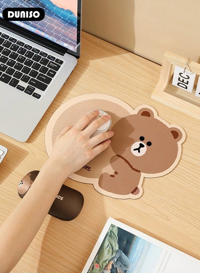 Memory Foam Ergonomic Mouse Pad