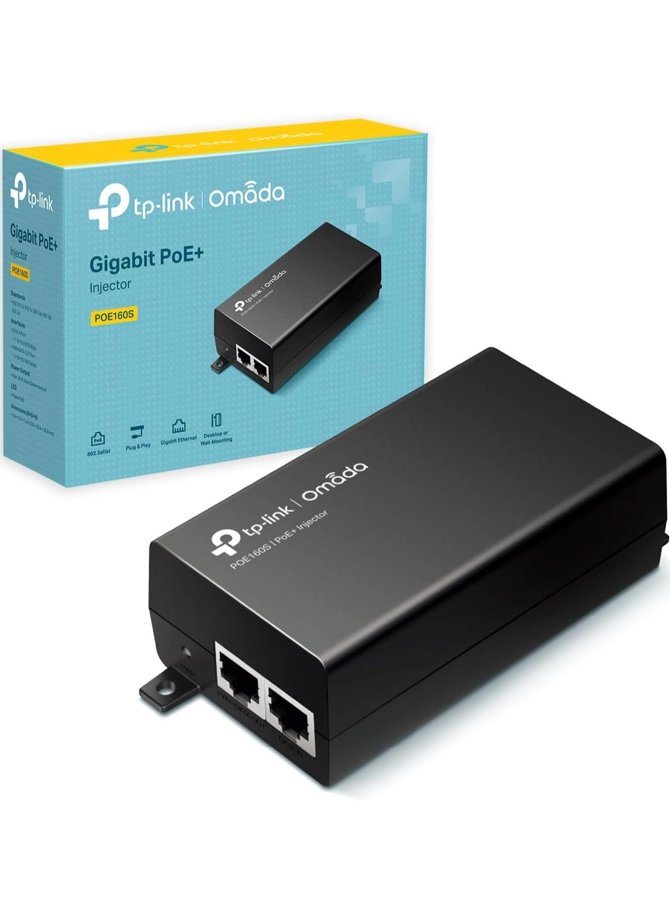 Tp-link Tl Gigabit PoE Injector - 30W 1 802.3at/af Gigabit